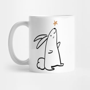 fluffy rabbit Mug